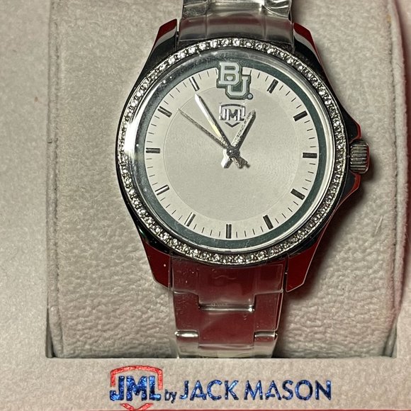 Baylor Bears OFFICIAL NCAA Stainless-Steel Watch by Jack Mason !!!NEW!!! - Picture 7 of 7